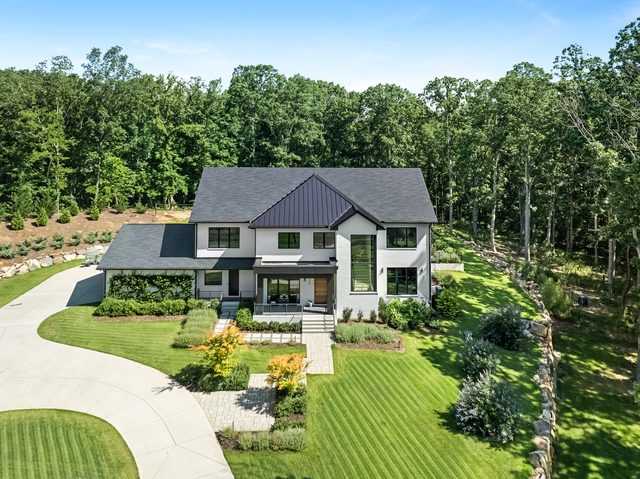 Chanel custom home in South Charlotte — exterior view, photograph 22 of 34