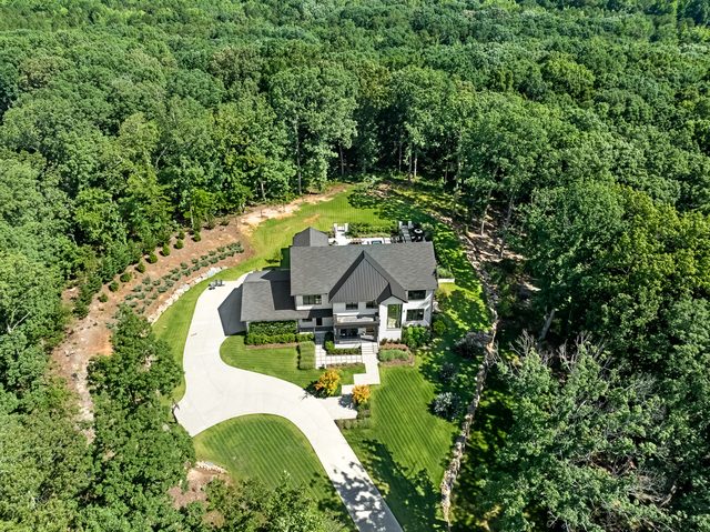 Chanel custom home in South Charlotte — exterior view, photograph 29 of 34