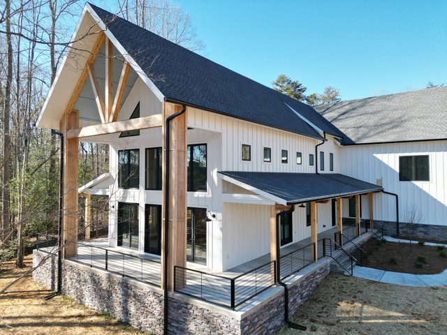 Evergreen 2 custom home in Lake Wylie — exterior view, photograph 27 of 29