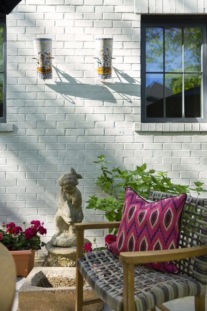 Giverny custom home in SouthPark — exterior detail, photograph 9 of 51