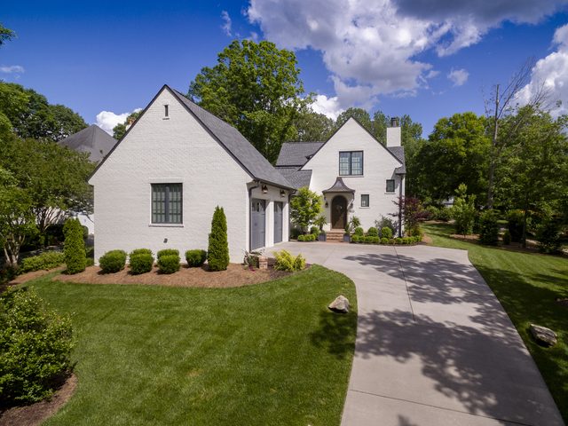 Giverny custom home in SouthPark — exterior view, photograph 42 of 51