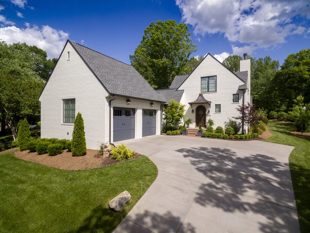 Giverny custom home in SouthPark — exterior view, photograph 44 of 51
