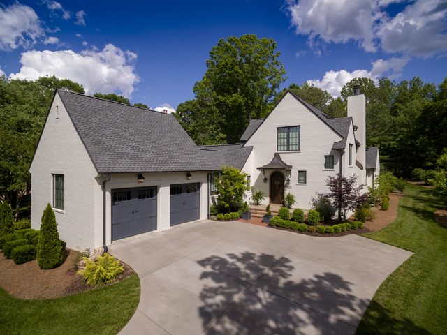 Giverny custom home in SouthPark — exterior view, photograph 45 of 51