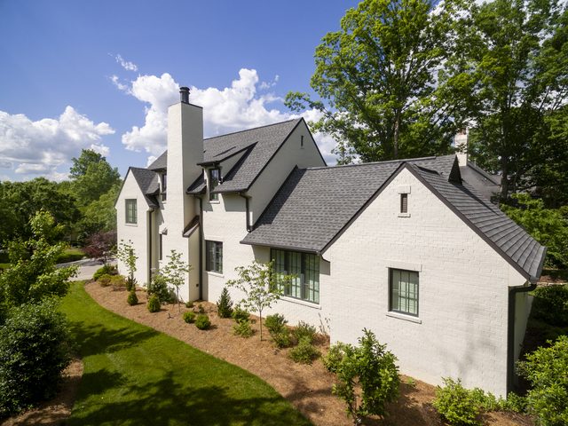 Giverny custom home in SouthPark — exterior view, photograph 51 of 51
