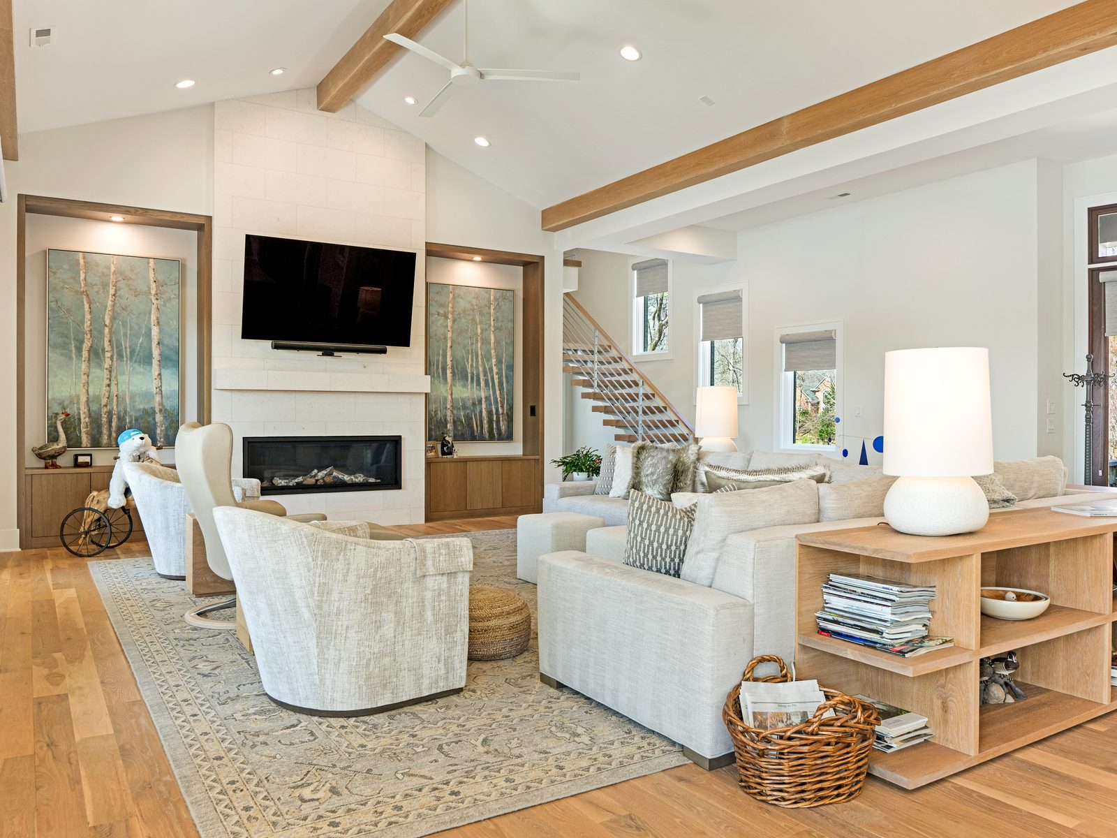 Lake View custom home in Lake Wylie — interior view, photograph 6 of 12