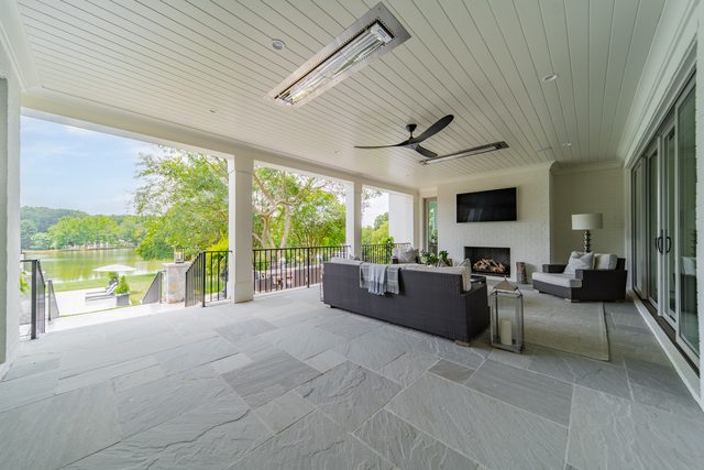 Waldon custom home in South Charlotte — interior view, photograph 153 of 166