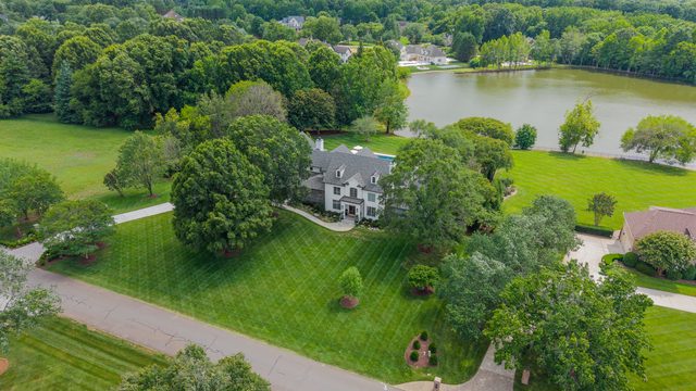 Waldon custom home in South Charlotte — exterior view, photograph 27 of 166