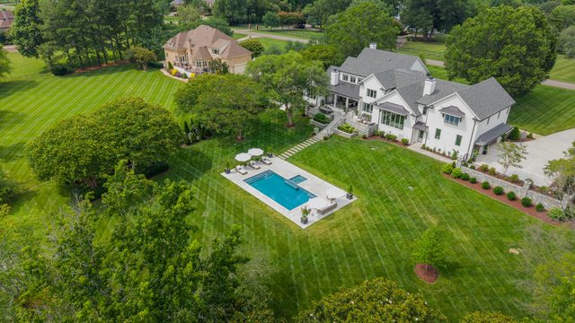 Waldon custom home in South Charlotte — exterior view, photograph 28 of 166