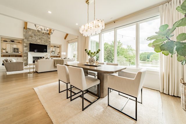Waldon custom home in South Charlotte — interior view, photograph 67 of 166